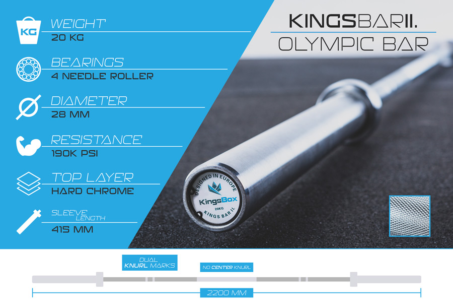 Bilanciere Olimpico POWER GUIDANCE 12 Kg - Asta Cromata 1.5 M, Per Sollevamento Pesi, Deadlift E Squat - Foto 10