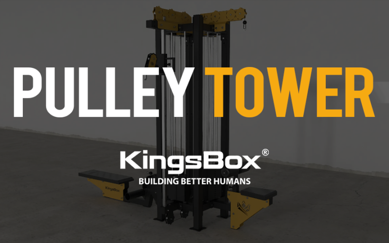 Introducing the KingsBox Pulley Tower Gym Pulley System