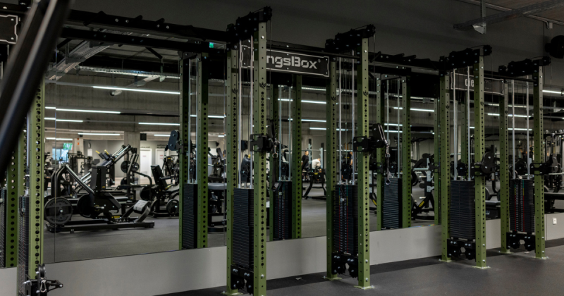 Commercial Gym Multi Functional Gym Equipment setup