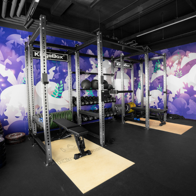 Modulare Power Cage Anlage