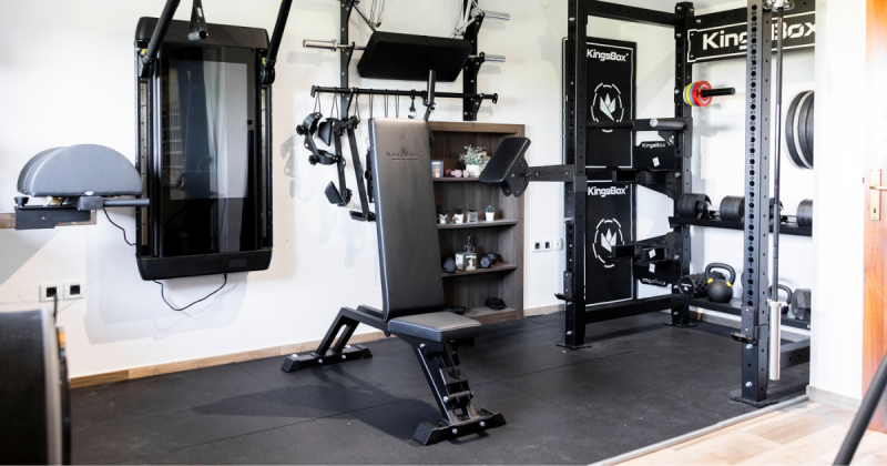 Verstellbare Hantelbank fürs Home Gym