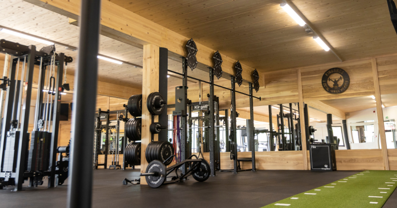 Hochwertiger Bodenbelag für Fitnessstudios